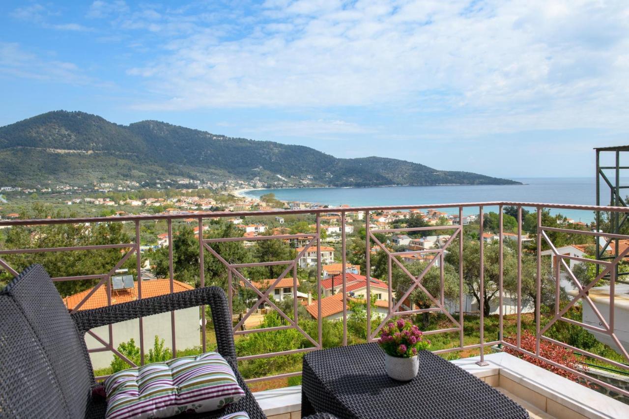 Villa Panorama Skala Potamia  Exterior foto