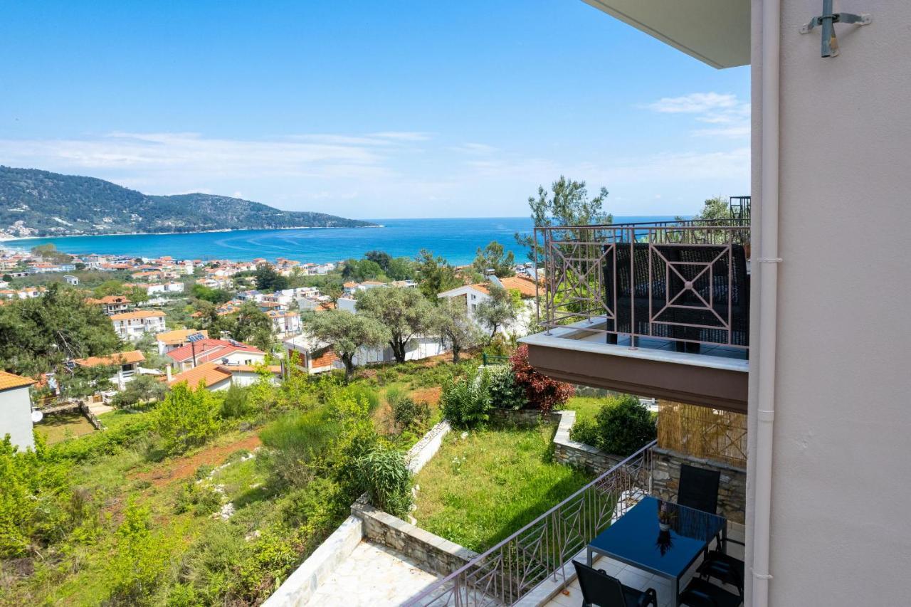 Villa Panorama Skala Potamia  Exterior foto