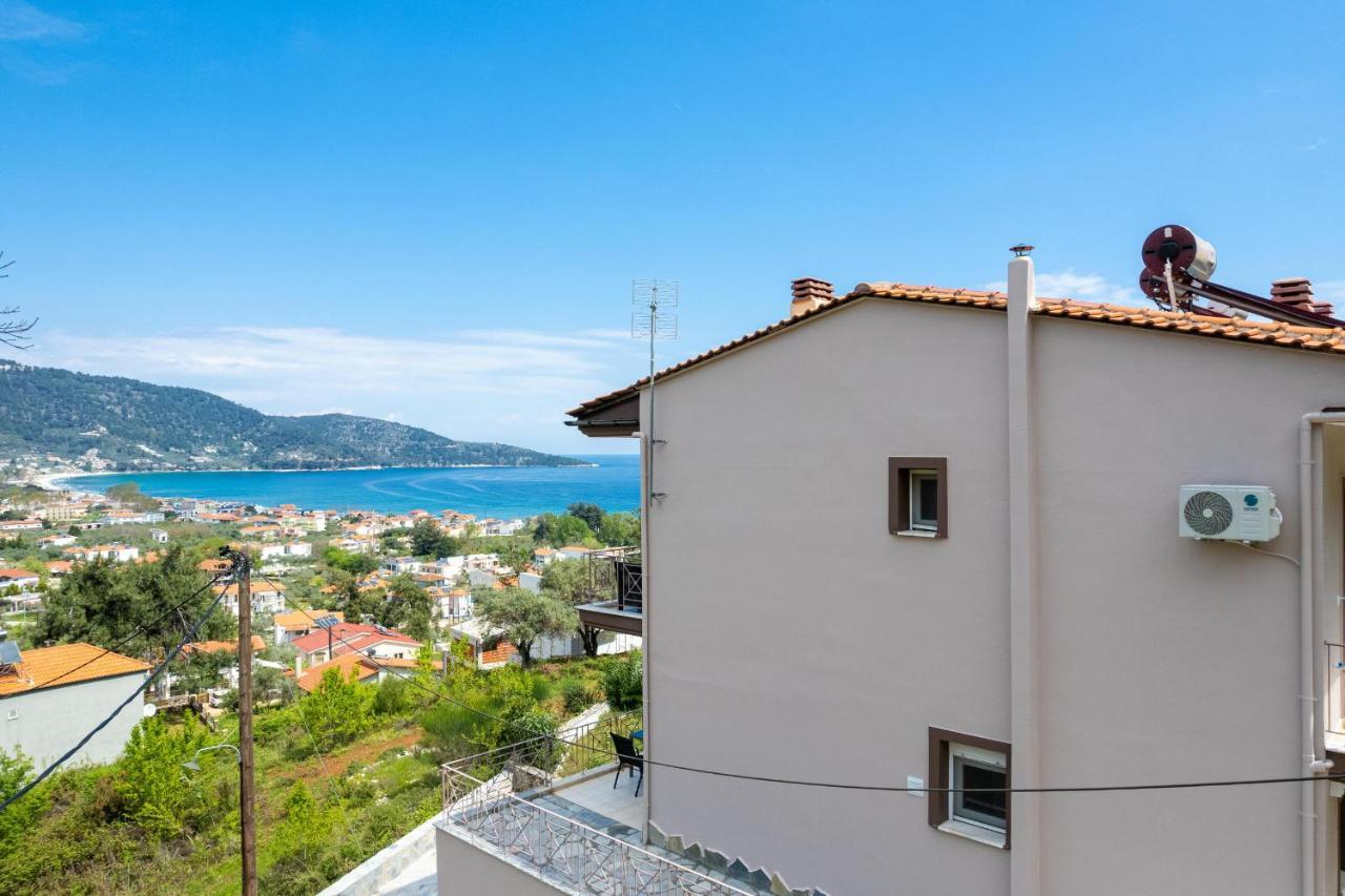 Villa Panorama Skala Potamia  Exterior foto