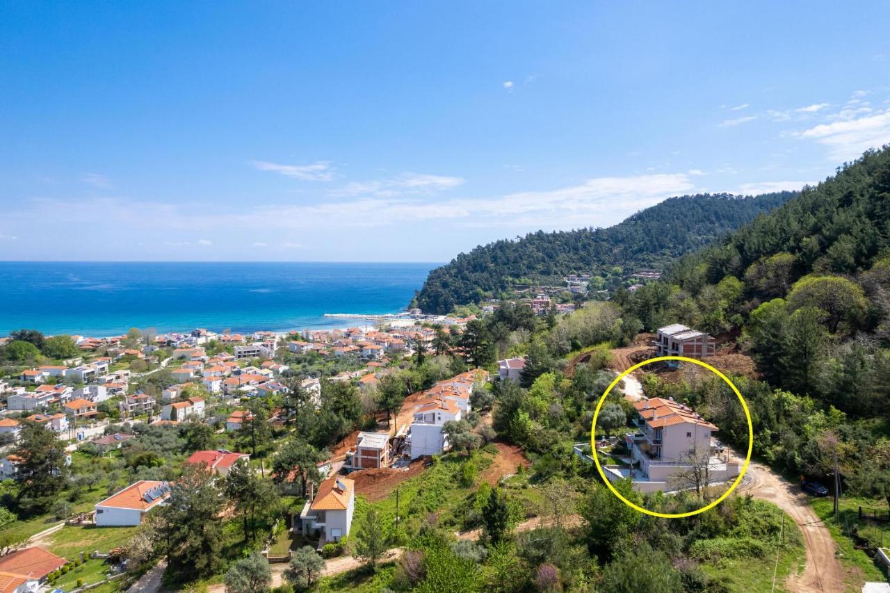 Villa Panorama Skala Potamia  Exterior foto