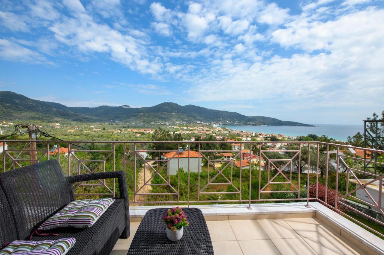 Villa Panorama Skala Potamia  Exterior foto