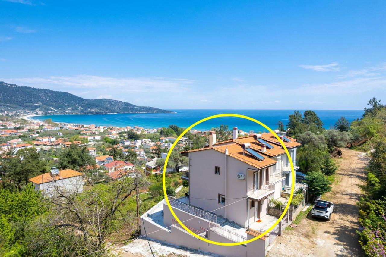 Villa Panorama Skala Potamia  Exterior foto