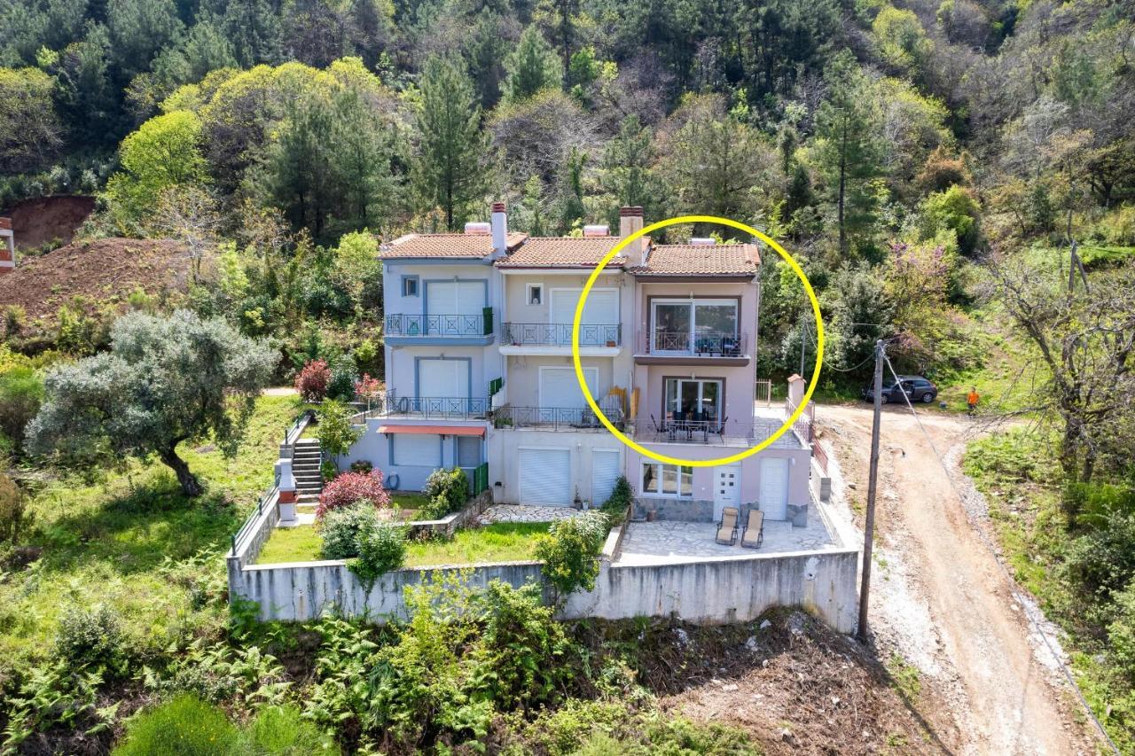 Villa Panorama Skala Potamia  Exterior foto